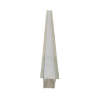 Aluminium 5 mm wall washer LED 2 Meter Profile Channels with Diffused Cover, End Caps and Mounting Clips for LED Strip Light
