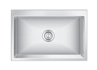 Nirali Expell Eden BG Series Stainless Steel Single Bowl Kitchen Sink -( 29.50  x 19.50) Inches