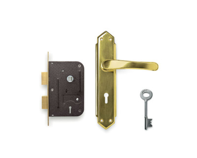 Godrej Décor Brass COMBIPACK WITH 6 LEVER MORTISE LOCK