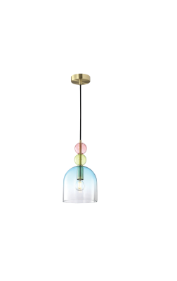 S2B2 Metal and Glass Pendant Light PS-04-066