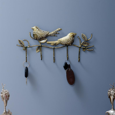 OPPERSTE 5 HOOK BIRD KEY
HOLDER WALL ART