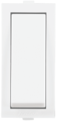 Anchor Rider Slim Switches 6A/16A, 240V~ (ISI) 1/2 Way Switch, 1 Module 47162