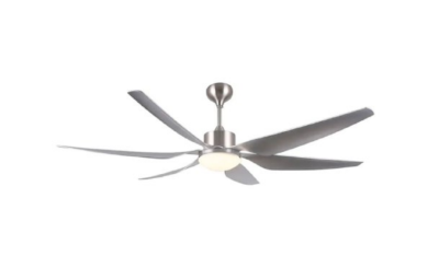 Luxaire Matt Silver BLDC Fan With 6 ABC Blades D-0025