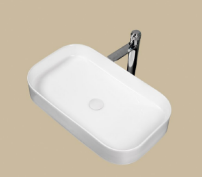 POWER PLUS White Table Top Basin PPWT-037