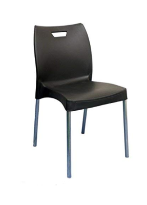 Supreme Hybrid armless Plastic Cafe Chair CC-013