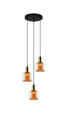 S2B2 Three Light Chandelier Morden Light PG-04-015