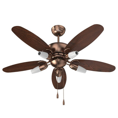 Polycab 1200 MM 48 C FAN SUPERIA LITE SP02 3 STAR ANTIQUE COPPER ROSEWOOD