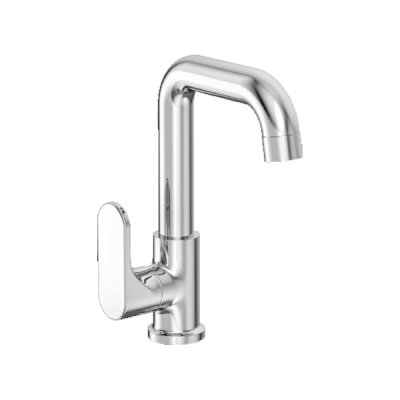 AFEY CANDY PILLAR TAP WITH  SWAN NECK AND REGULAR SWIVEL SPOUT