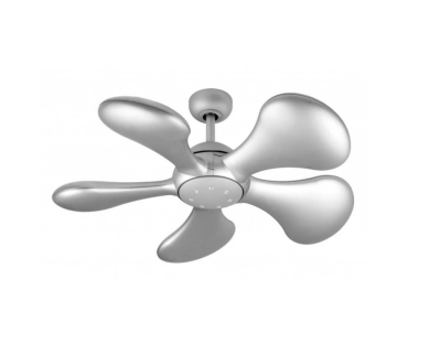 Luxaire matt silver fan LUX 1051