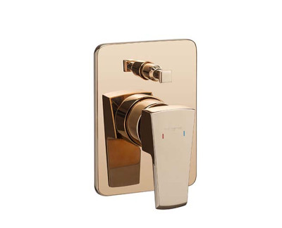 Asianpaints Rose Gold Single Lever Concealed High Flow Diverter Push Upper RGMYDV111UN