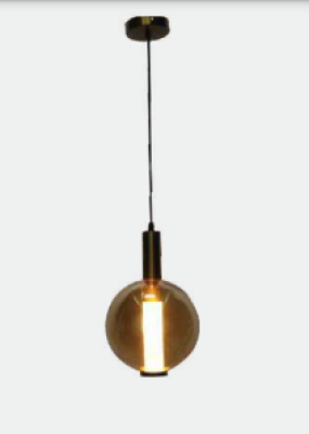 Neptune Glass Ball Metal Hanging Light 11556/1