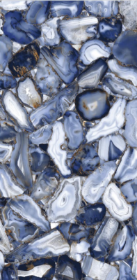 Livolla Highglossy azurite blue tiles  600 x 1200 mm