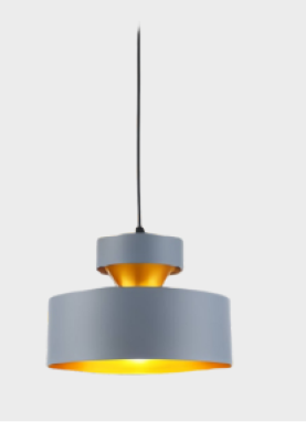 Neptune Simple Pendant grey Light A8232/1