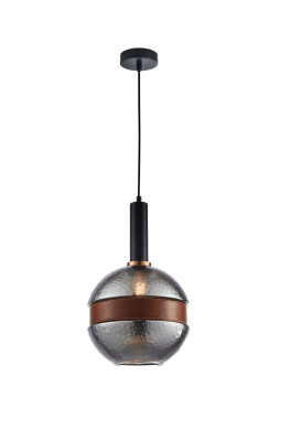 S2B2 Luxury Hanging Round Smoke And Black Morden Light TR-04-021