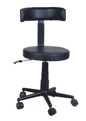 Polished Stainless Steel Deluxe Surgeon Stool S-005