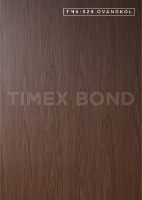 TMX-529 OVANGKOL wooden texture Aluminum Composite Panel (ACP Sheet) by Timex. 3 MM