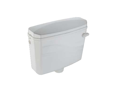 KCI WC cistern PVC flush tank fornt side button WCC-201